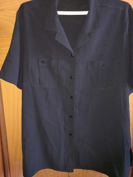 Блуза белая нарядная Блуза белая Блуза черная р. 48-52 Цена за все три