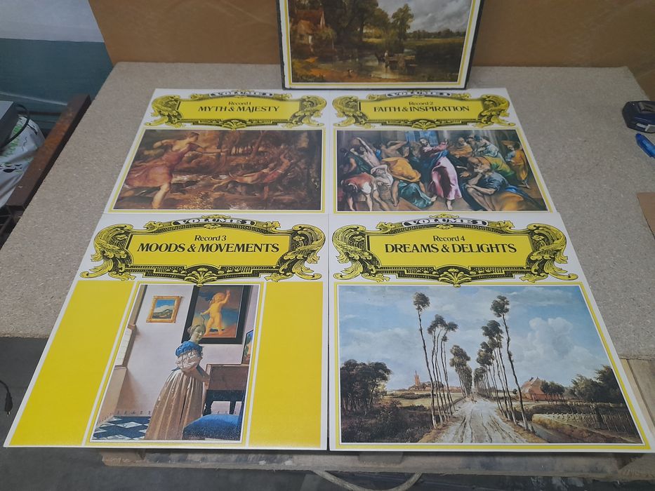 Colecção de discos de música clássica