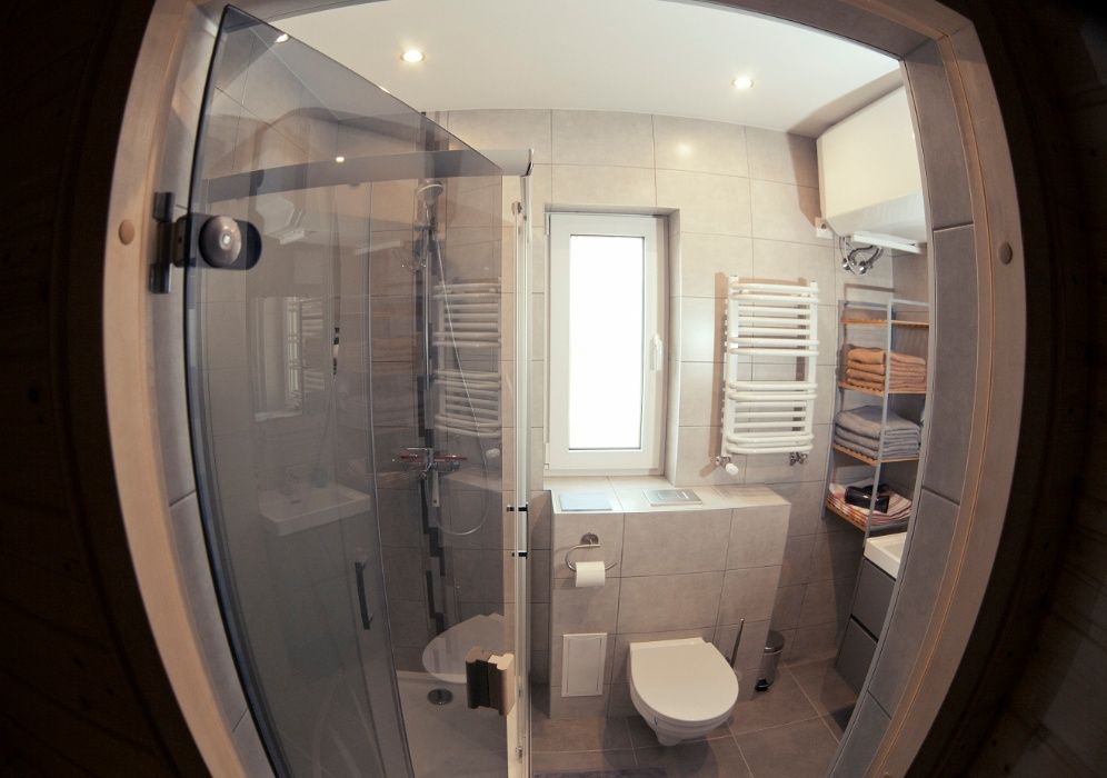 Przystanek Tykocin -Domki całoroczne na Podlasiu z sauną i Netflixem!