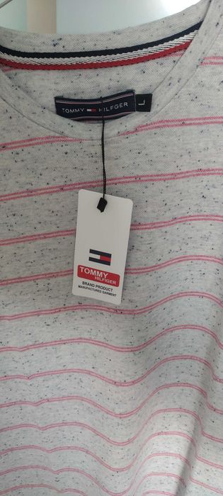 Koszulka Męska T-shirt Tommy Hilfiger rozmiar L Metka