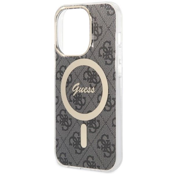 Guess GUHMP14LH4STK iPhone 14 Pro 6.1"czarny/black hardcase 4G MagSafe