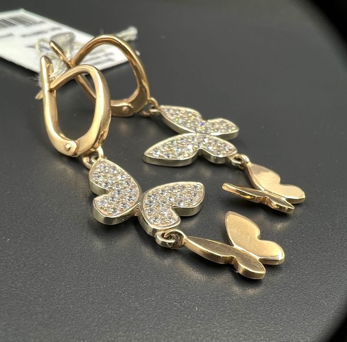 Сережки золоті 585