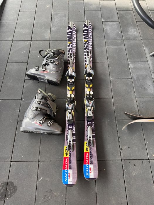 Narty + buty  salomon