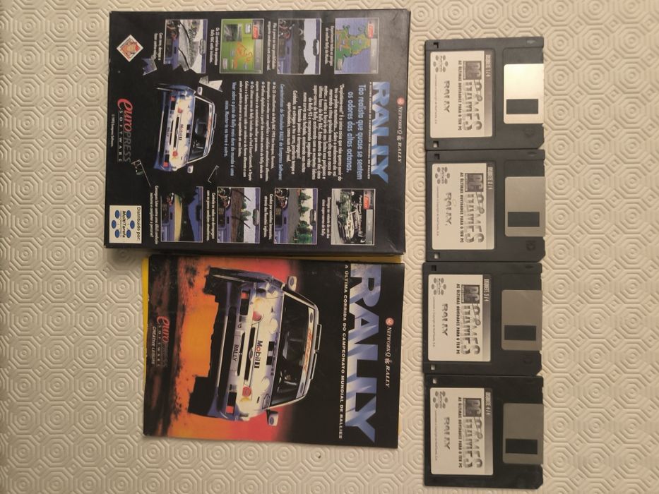 Jogo PC Ms-Dos Network Q RAC Rally
