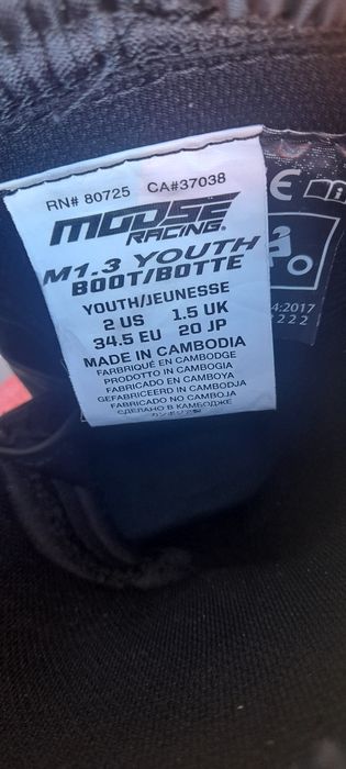 Buty motocross cross guad