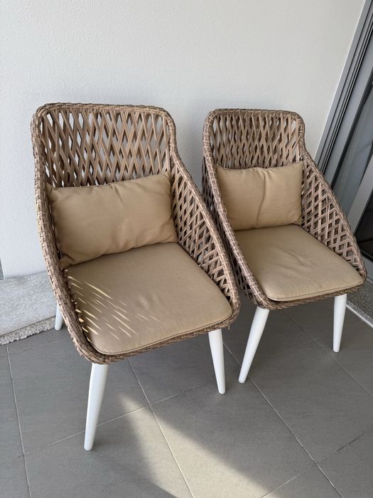 Mesa + cadeiras exterior