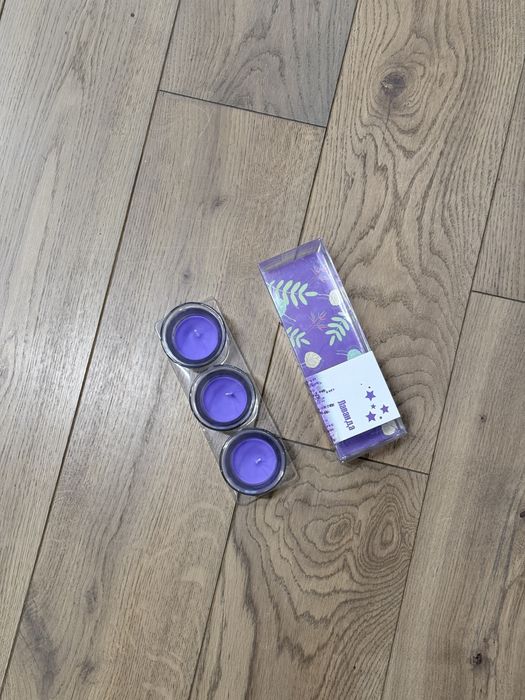 Набір свічок Лаванда, 3шт