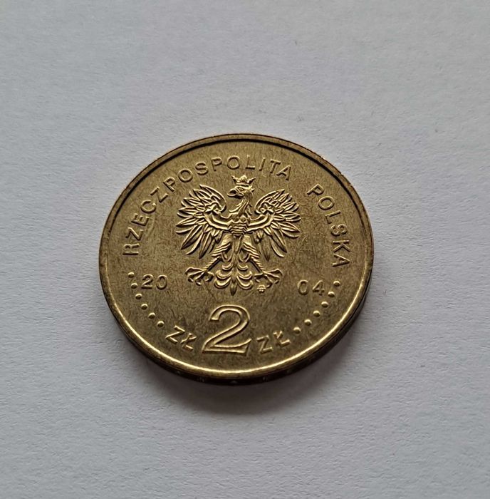 Moneta 2 złote  Generał Stanisław Sosabowski 2004 r.