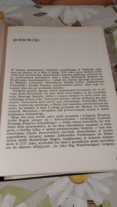 Ignacy Krasicki. Zbigniew Goliński