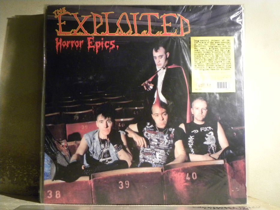 płyta winylowa The Exploited – Horror Epics. limitowana czerwona