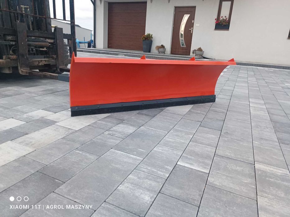 Śnieżny Pług 150cm Do Paleciaka Wózek Widłowy Dostawa