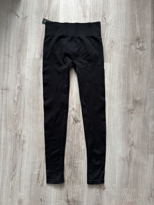 legginsy czarne Boohoo