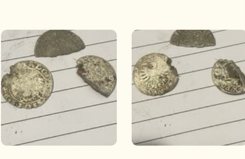 Монети копанка 1600годов