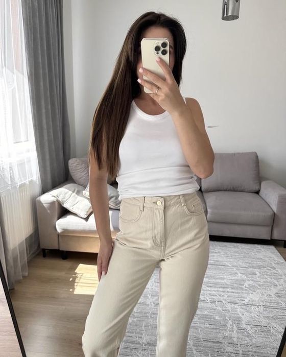 Прямі джинси ZARA