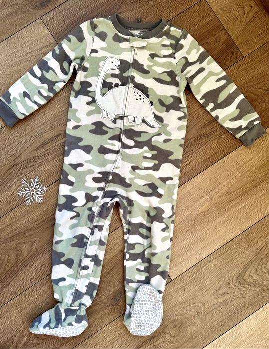 Carters Сліп флісовий Чоловічок Піжама флісова 3t