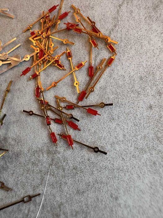 Wskazówki do zegarków naręcznych zestaw Vintage 1