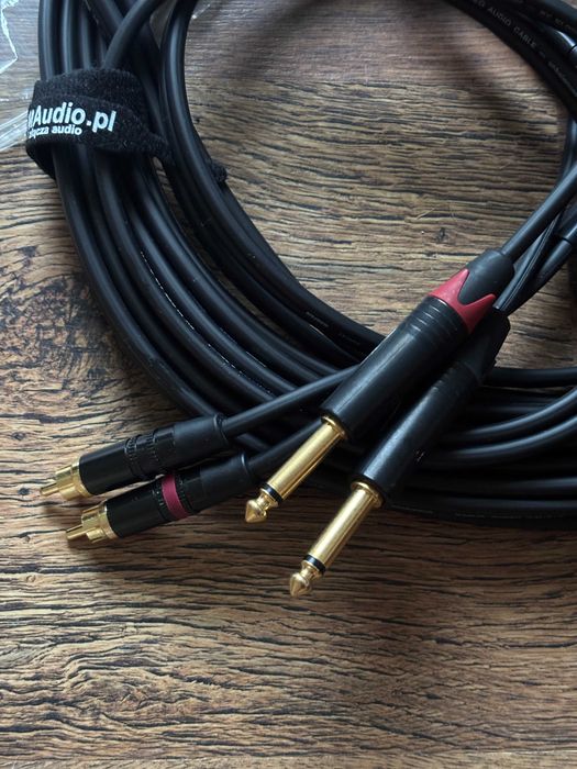 Audio Kable przewody końcówki Jack MiniJack RCA Klotz