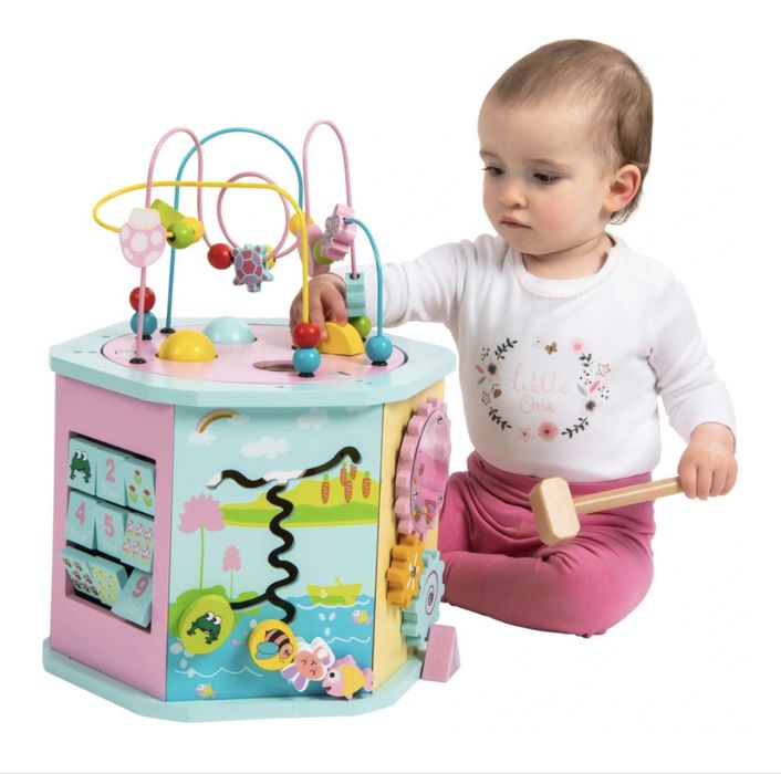 Бізікуб для дівчинки Великий