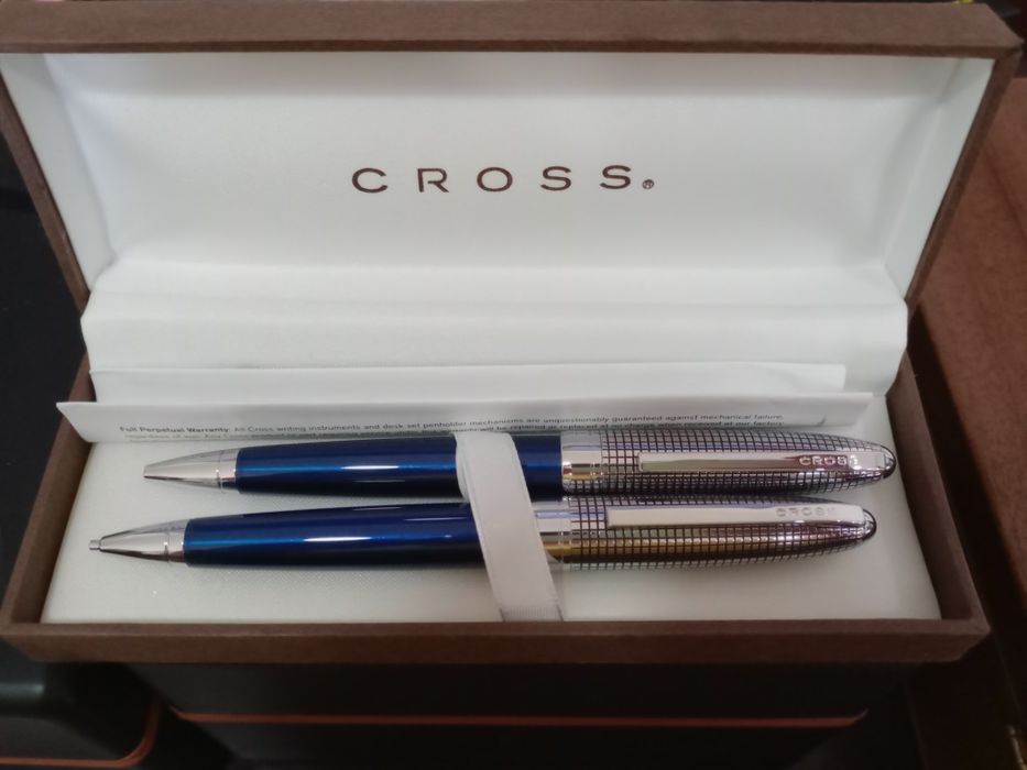 Conjunto de caneta e lapiseira cross