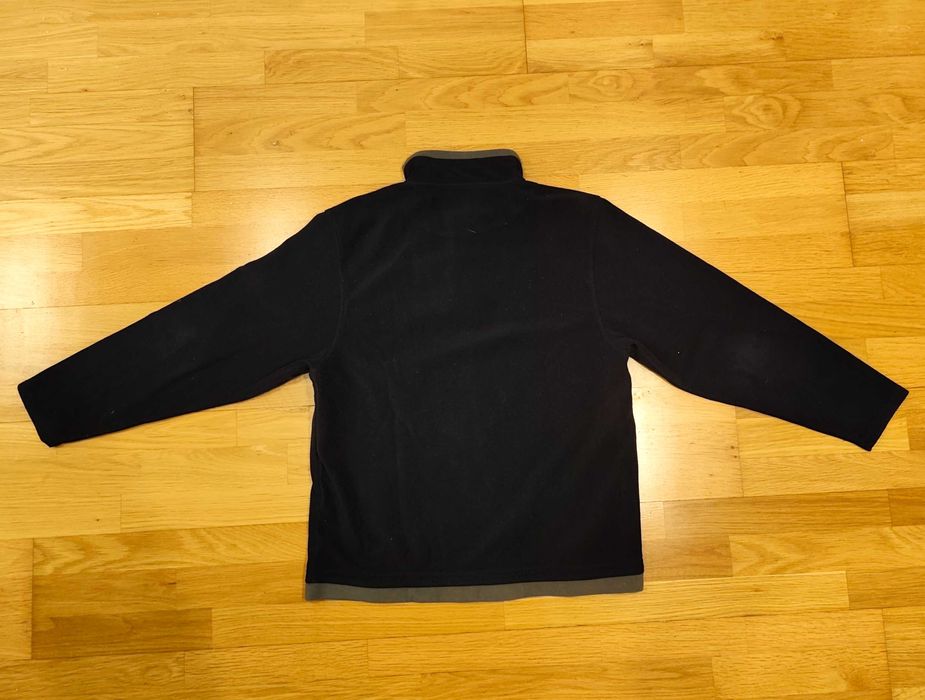 Camisola Polar Fleece Thistleman Tubarão Preto Manga Comprida 1/4 Zip