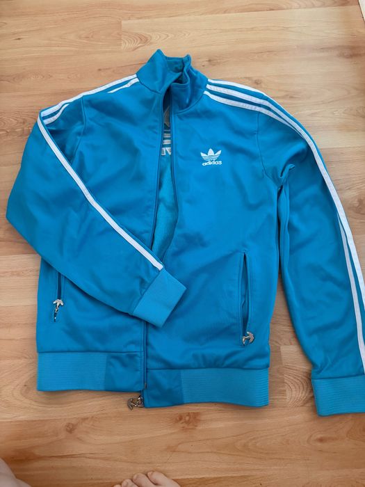 Олімпійка мастерка Adidas блакитна