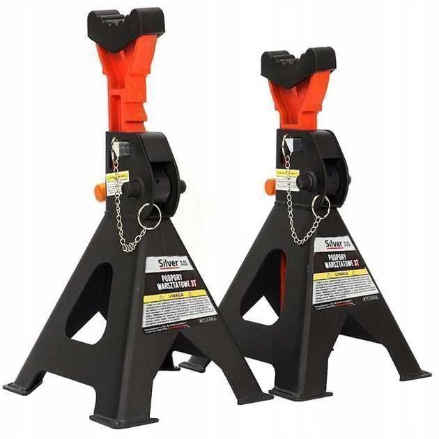 Підставки під авто замок і гумова накладка 3т Silver S10761 подставки