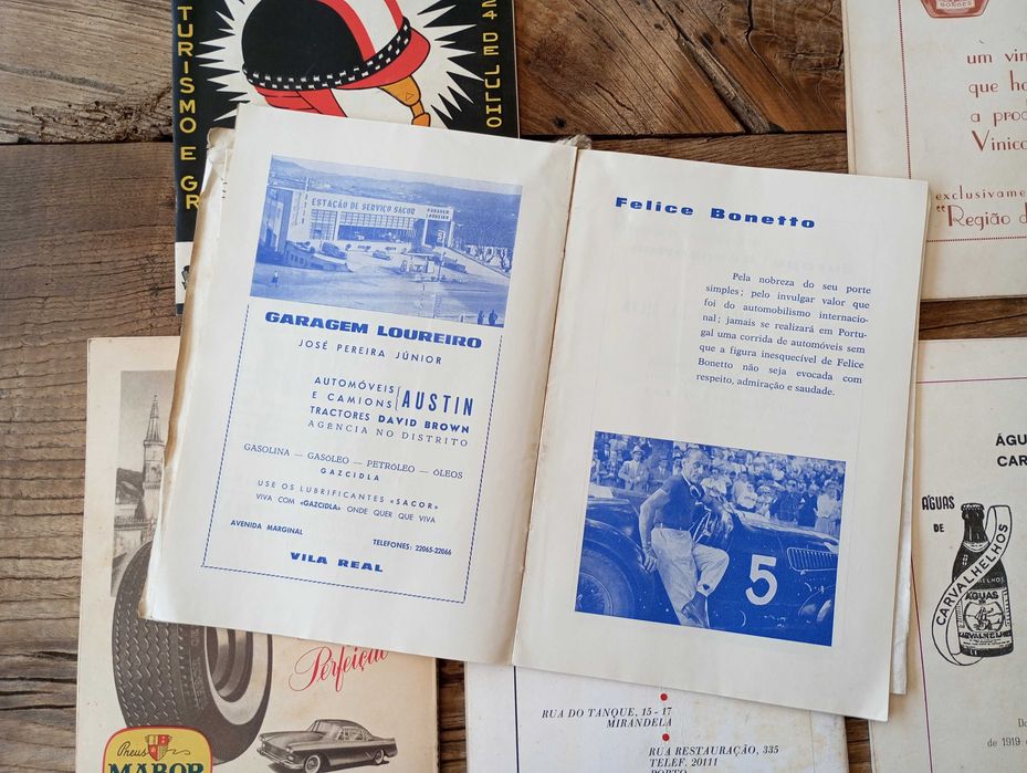 Raros Programas Circuito Automóvel 1960s