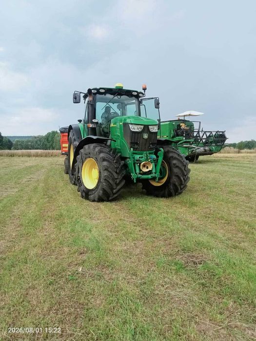 Ciągnik rolniczy John Deere 6190R rok2013 ursus 6910 moc 190KM case tuz claas