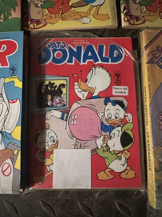 Livros antigos de banda desenhada