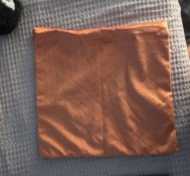 Capa de almofada laranja
