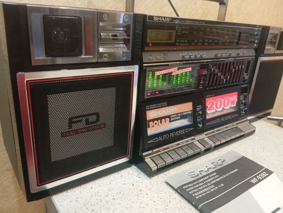 Магнитола Sharp wf 939,