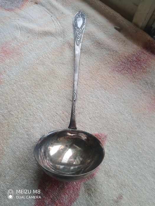 Мельхиоровый черпак