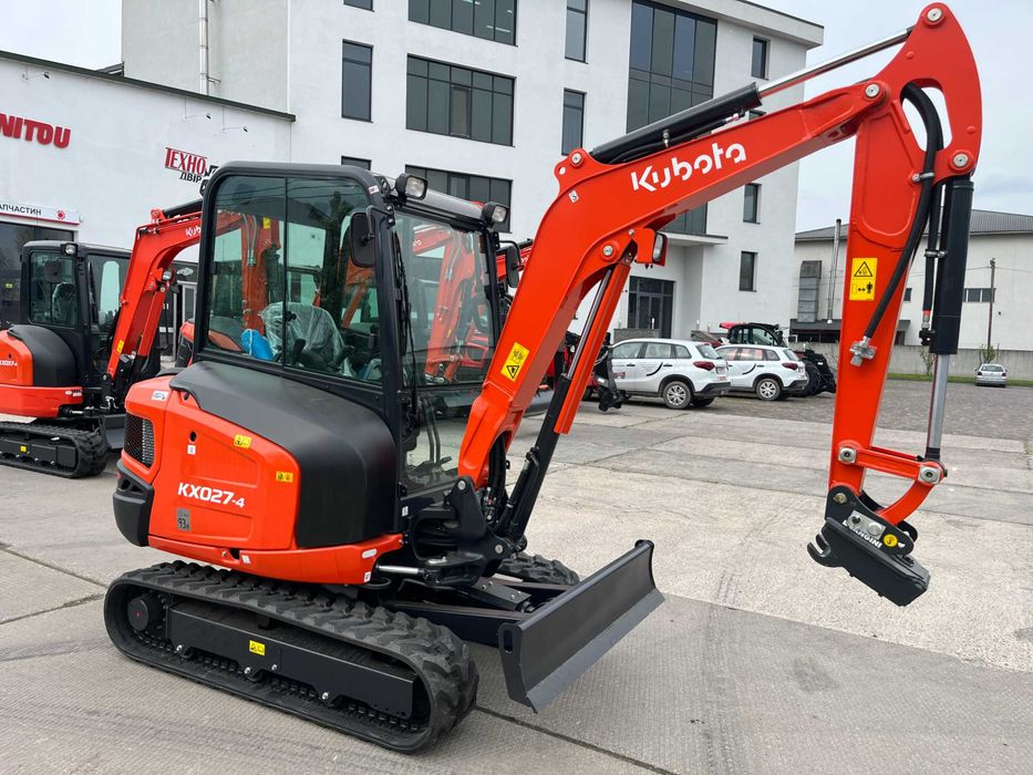 Міні-екскаватор Kubota KX27-4 НОВИЙ 2025 рік (JCB 26C/ Yanmar)