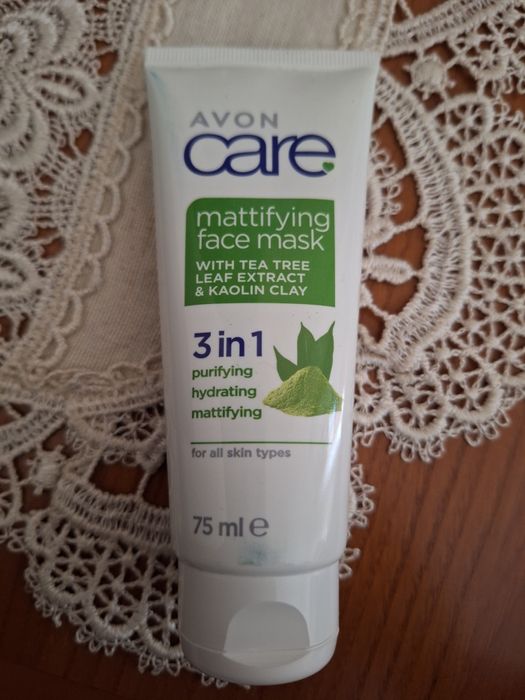 Máscara Facial Matificante 3em1 AVON 75ml