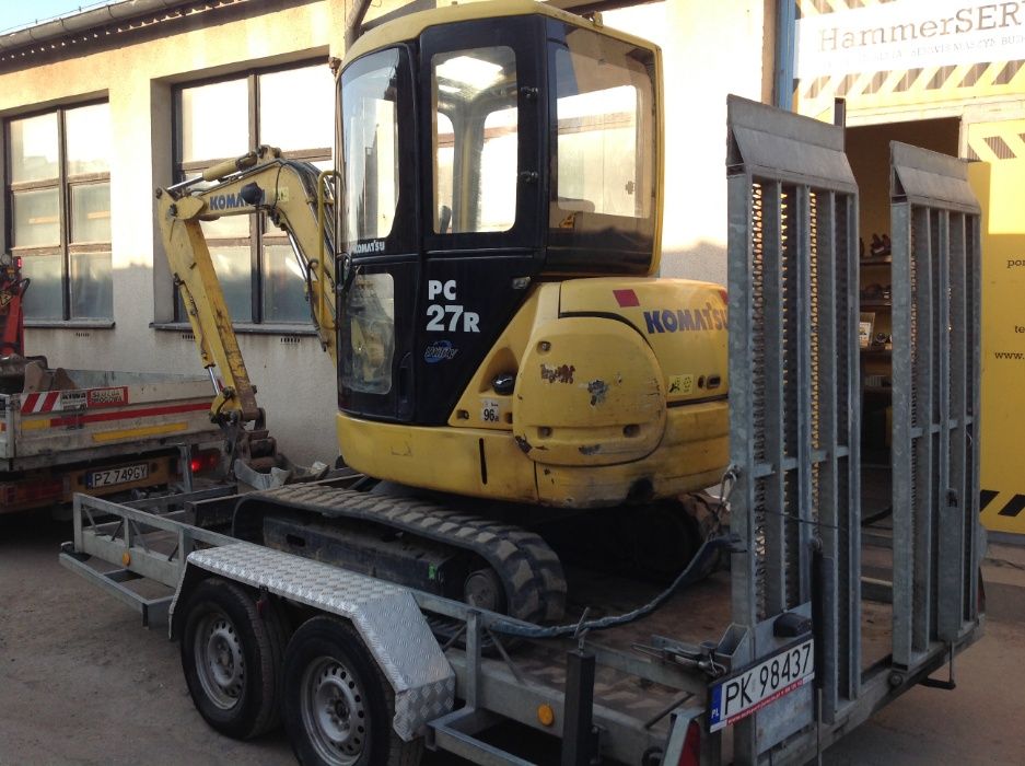 Wynajem Mini Koparka Minikoparka Laweta Wypożyczalnia