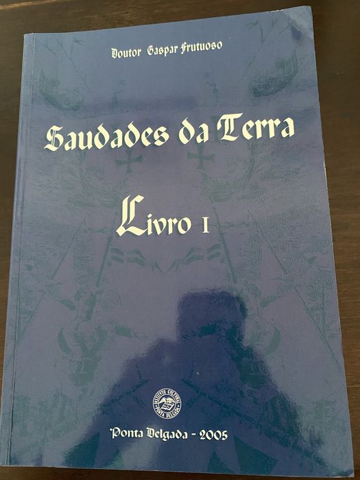 Coleção completa de 6 livros  “Saudades da Terra Saudades da Terra “é uma das mais importantes obras do Padre Gaspar Frutuoso .