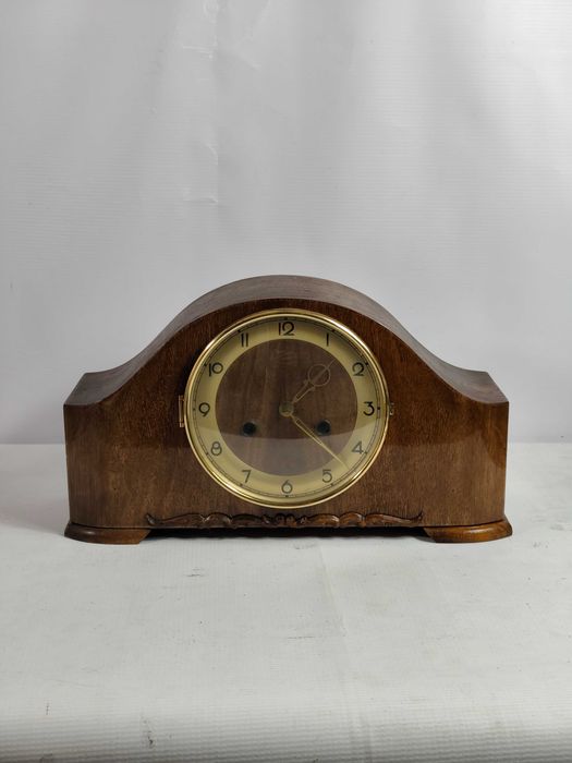 Zegar Kominkowy Drewniana Skrzynia