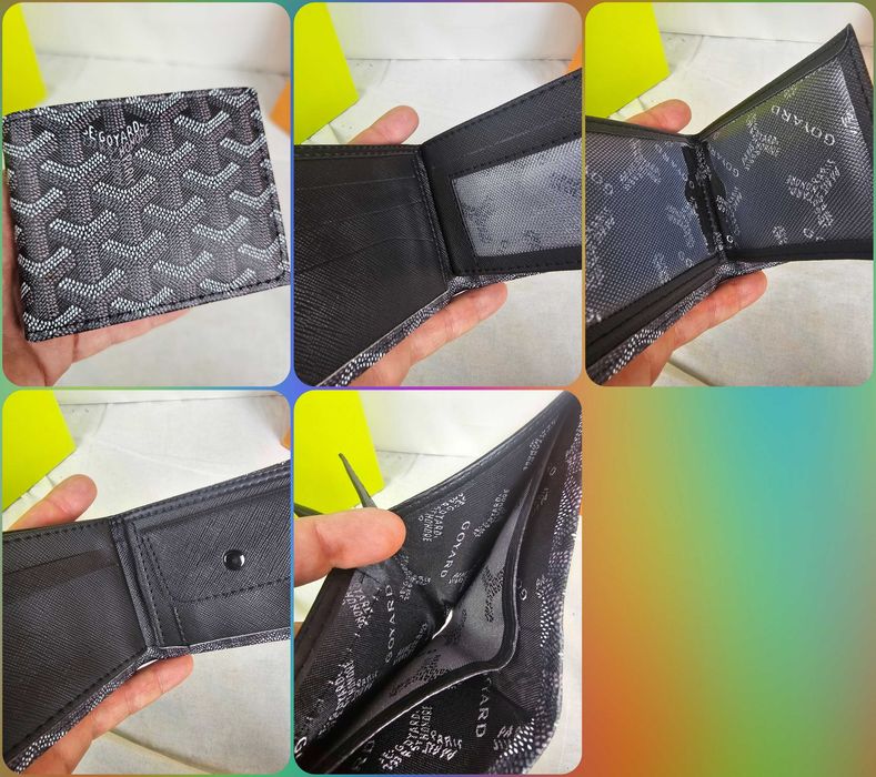 Portfel męski goyard nowy gucci premium