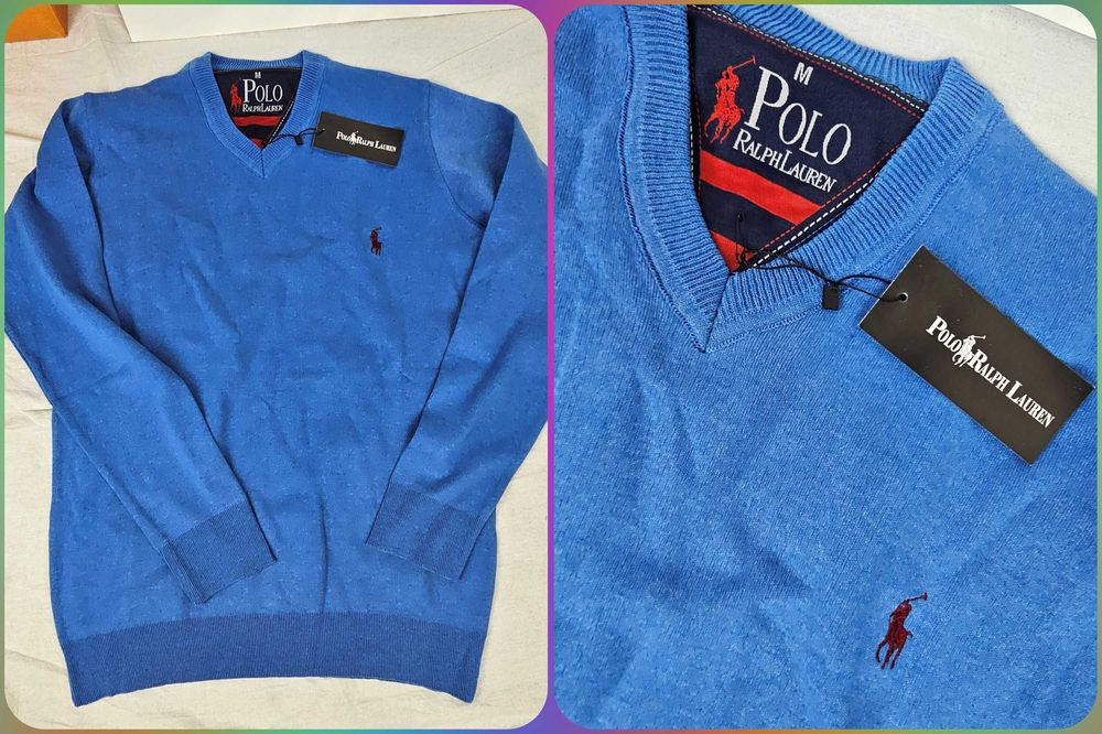 Sweterki męskie Tommy Ralph Lauren nowość bawełna hit