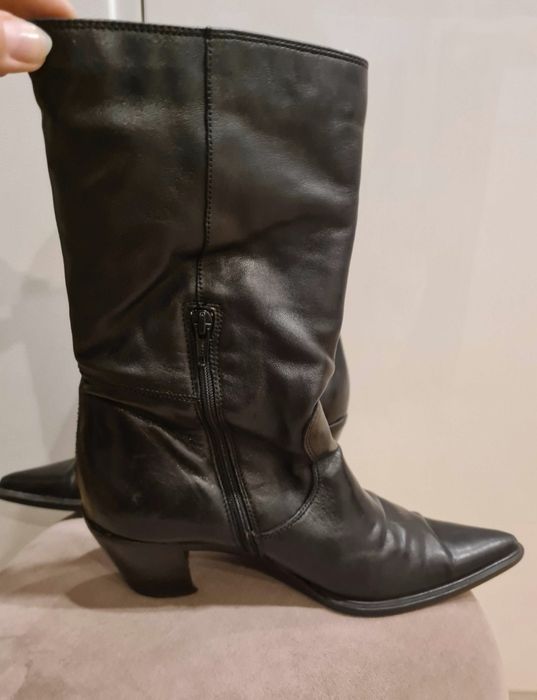 Buty damskie skórzane 39