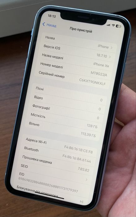 Iphone Xr 128 Blue Neverlock