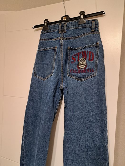 Jeansy ciemnoniebieskie