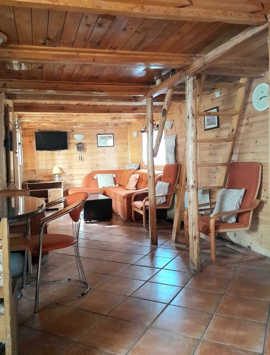 Wynajem Radzyń Sława  domek nad jeziorem Leśna Chatka 8-11 osób