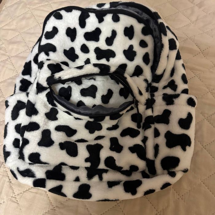 Рюкзак корівка хутряний