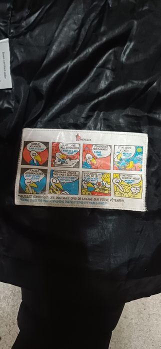Пуховик Moncler black