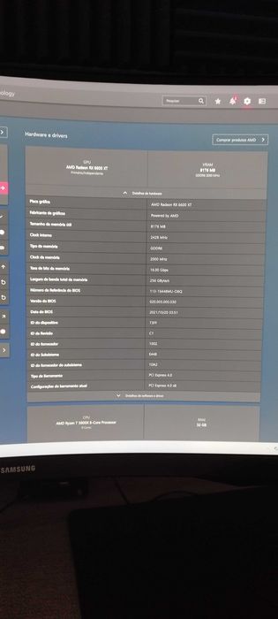 Placa Gráfica AMD Radeon RX 6600 XT SAPPHIRE NITRO 8GB