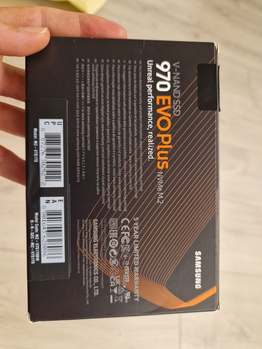 SSD  970 EVO Plus 1 TB Samsung (novo, caixa selada)