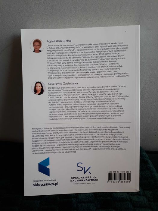 Rachunkowość dla samodzielnych księgowych ujęcie praktyczne podręcznik