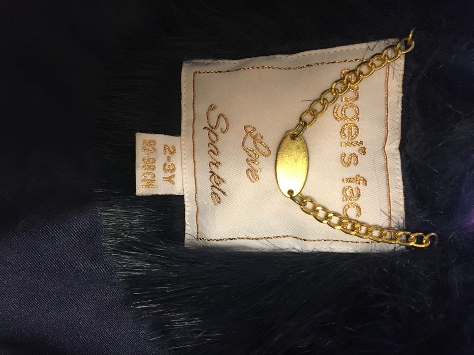 Жилетка мєхова для дівчинки 2-3 р