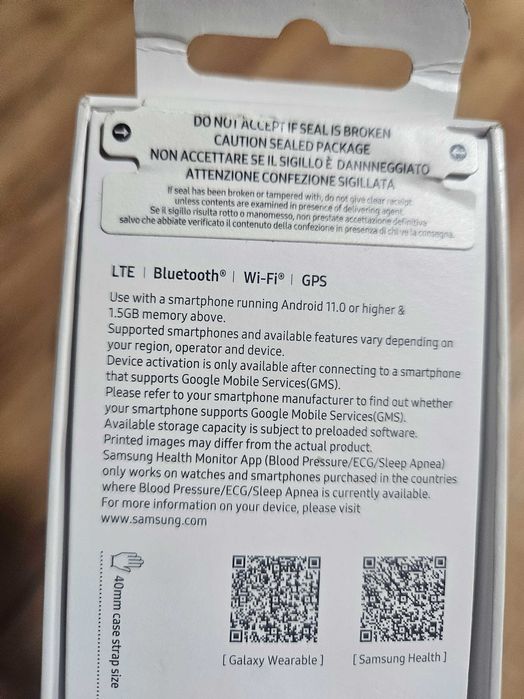 Samsung Galaxy Whatch 7 40mm LTE